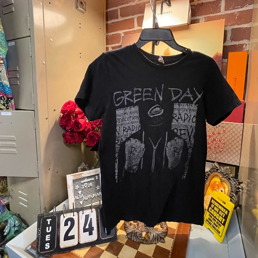 Green Day Unisex T-Shirt Ski Mask